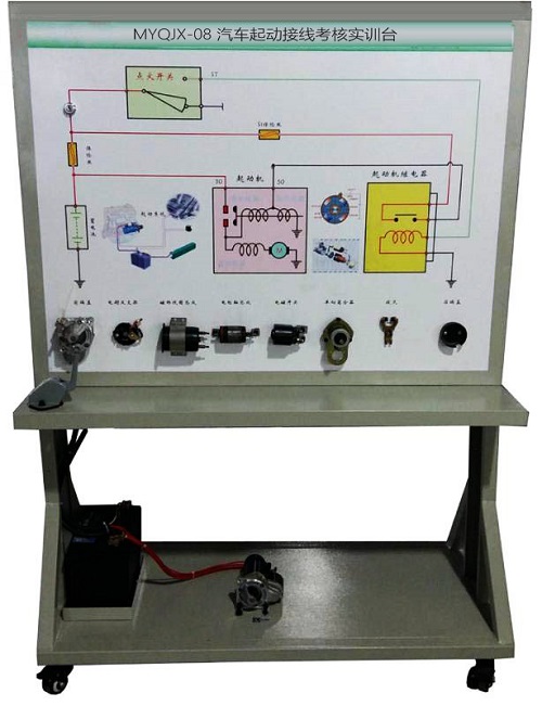 汽車起動接線考核實訓(xùn)臺